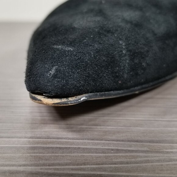 Sam Edelman Riza Flat, Black Suede, Womens Size 9.5 M - Picture 12 of 12